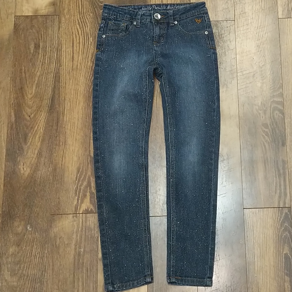 Glitter Skinny Jeans